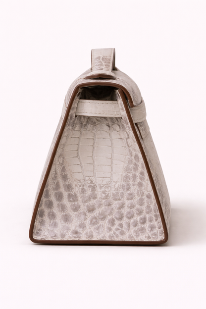 Mini Crocodile Top-handle Bag